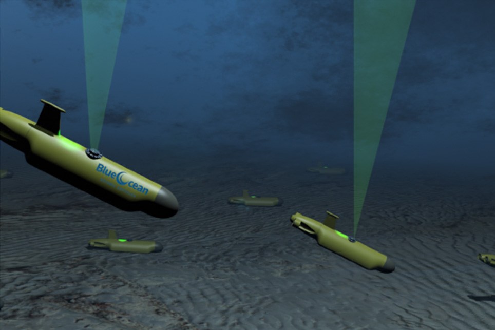 The autonomous submarines will cut the cost of seismic surveys by half